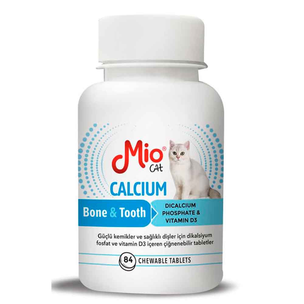 Mio Kedi İçin Calcium Destek Tableti